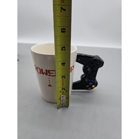 Dave & Busters Power Up  Mug Gamer Mug Controller Novelty Ceramic Coffee Tea - Picture 2 of 7